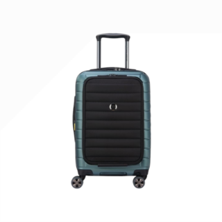 Delsey Shadow Βαλίτσα Καμπίνας Expandable 55cm Πράσινο