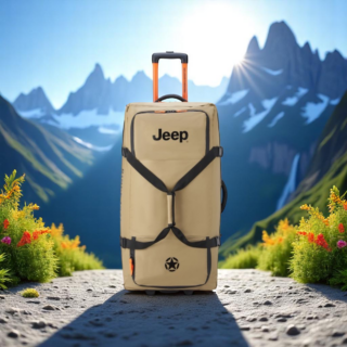 Jeep Σακ Βουαγιάζ Trolley 82cm Warm Sand