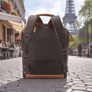 Delsey Chatelet Air 2.0 Brown Καφέ Τσάντα Πλάτης Laptop
