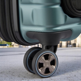 Delsey Shadow Βαλίτσα Καμπίνας Expandable 55cm Πράσινο