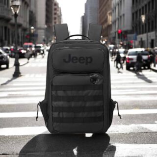 Jeep Σακίδιο πλάτης ταξιδίου 39lt Black