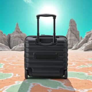 Delsey Shadow Βαλίτσα Καμπίνας Pilot 37.5cm Μαύρο