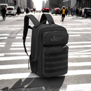 Jeep Σακίδιο πλάτης ταξιδίου 39lt Black