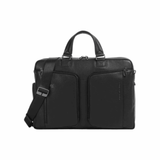 Piquadro Χαρτοφύλακας για laptop 15.6" Harper Black