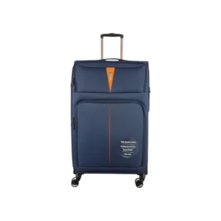 Diplomat Venice Βαλίτσα Υφασμάτινη Μπλε 79εκ. 4 Ρόδες