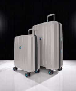 BG Berlin Enduro Σετ Βαλίτσες Beige Expandable 54cm-77cm Polypropylene