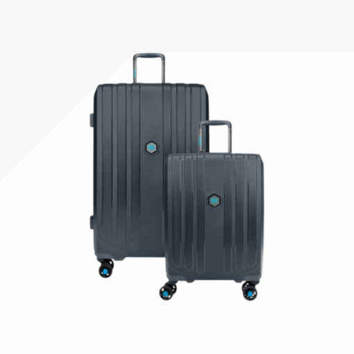 BG Berlin Enduro Σετ Βαλίτσες Μπλε Expandable 54-77cm