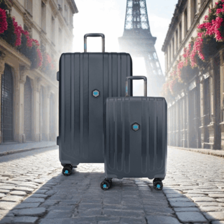 BG Berlin Enduro Σετ Βαλίτσες Μπλε Expandable 54-77cm