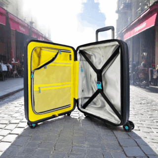 BG Berlin Enduro Σετ Βαλίτσες Μπλε Expandable 54-77cm