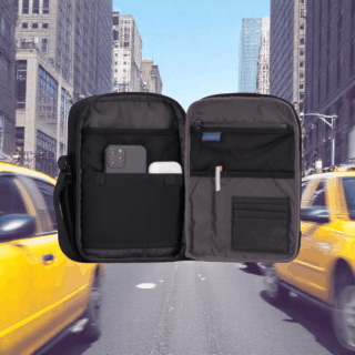 Piquadro Brief 2 Τσαντάκι Ώμου Μαύρο