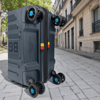 BG Berlin Enduro Σετ Βαλίτσες Μπλε Expandable 54-77cm