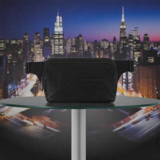 Piquadro W118 Τσαντάκι Μέσης Μαύρο