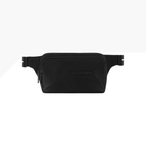 Piquadro W118 Τσαντάκι Μέσης Μαύρο