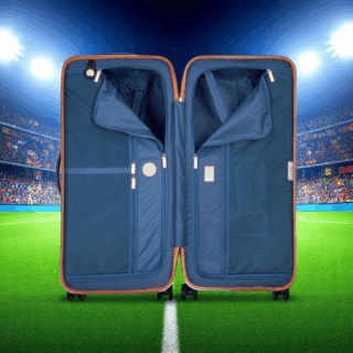 Βαλίτσα Trunk 80cm Delsey Roland Garros Turenne Μπλε