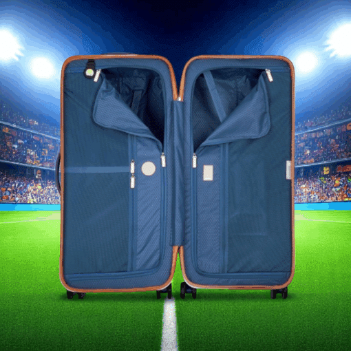 Βαλίτσα Trunk 80cm Delsey Roland Garros Turenne Μπλε