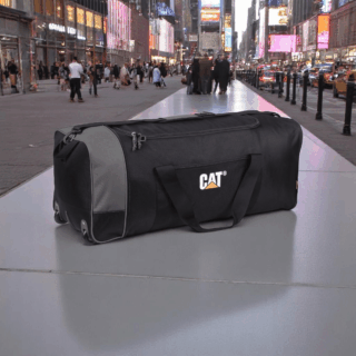 Caterpillar 84654-80 Επεκτεινόμενο Σακ Βουαγιάζ Τροχήλατο Μαύρο