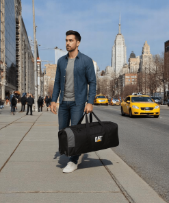 Caterpillar 84654-80 Επεκτεινόμενο Σακ Βουαγιάζ Τροχήλατο Μαύρο