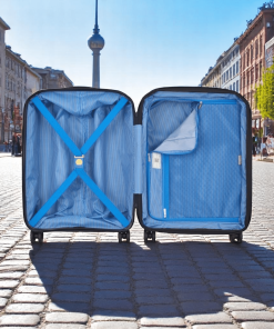 Delsey Anvers Βαλίτσα Καμπίνας Slim 55cm Expandable Ροζ