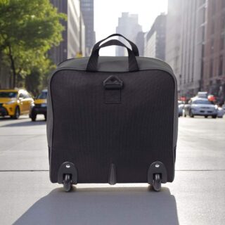 Caterpillar 84654-80 Επεκτεινόμενο Σακ Βουαγιάζ Τροχήλατο Μαύρο