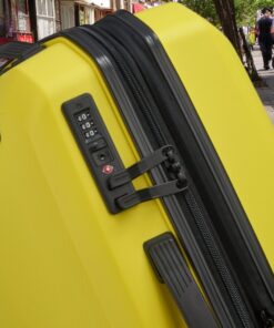 Delsey Anvers Βαλίτσα Καμπίνας Slim 55cm Expandable Κίτρινη