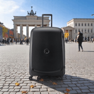 Delsey Belmont Plus Μαύρο Σετ Βαλίτσες 55-70.5-83cm