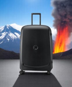 Delsey Belmont Plus Βαλίτσα Μεγάλη Expandable 76cm Μαύρη