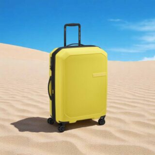 Delsey Anvers Βαλίτσα Μεσαία 64.5cm Expandable Κίτρινη