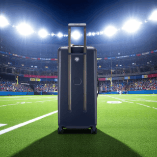 Βαλίτσα Trunk 80cm Delsey Roland Garros Turenne Μπλε