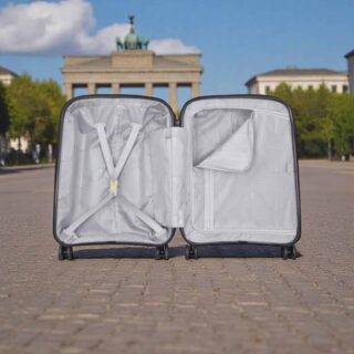 Delsey Belmont Plus Μαύρο Σετ Βαλίτσες 55-70.5-83cm