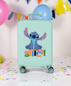 Disney Aloha Stich Παιδική Βαλίτσα Καμπίνας Slim 55cm