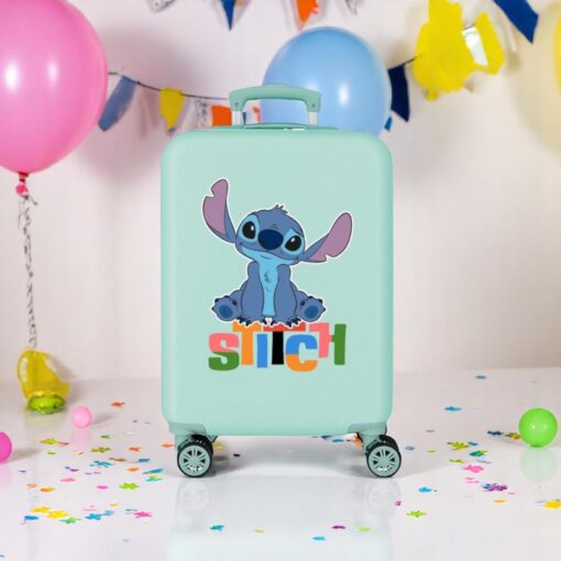 Disney Aloha Stich Παιδική Βαλίτσα Καμπίνας Slim 55cm