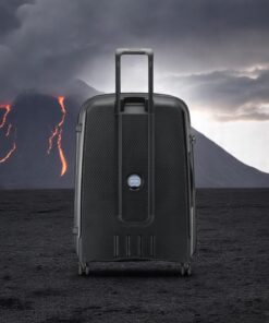 Delsey Belmont Plus Βαλίτσα Μεγάλη Expandable 76cm Μαύρη