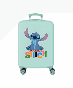 Disney Aloha Stich Παιδική Βαλίτσα Καμπίνας Slim 55cm