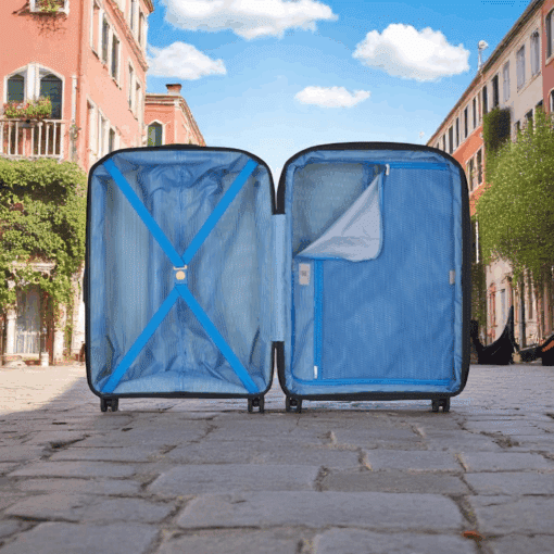 Delsey Anvers Βαλίτσα Μεσαία 64.5cm Expandable Μαύρη