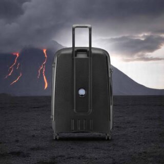 Delsey Belmont Plus Βαλίτσα Μεγάλη Expandable 76cm Μαύρη