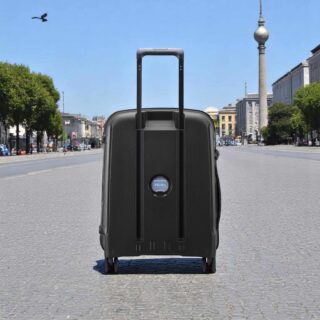 Delsey Belmont Plus Μαύρο Σετ Βαλίτσες 55-70.5-83cm