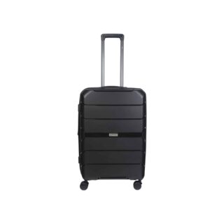 Βαλίτσα Καμπίνας Cardinal 2016Plus Μαύρη με Αποσπόμενα Ροδάκια