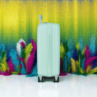 Disney Lovely Stitch Βαλίτσα Καμπίνας Slim 55cm Παιδική