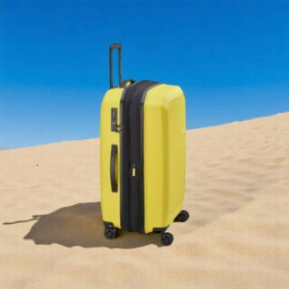 Delsey Anvers Βαλίτσα Μεσαία 64.5cm Expandable Κίτρινη