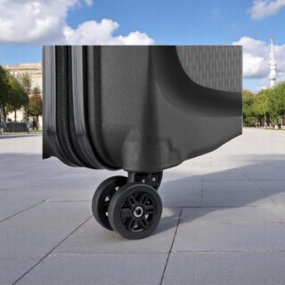 Delsey Belmont Plus Μαύρο Σετ Βαλίτσες 55-70.5-83cm