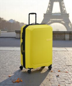 Delsey Anvers Βαλίτσα Μεγάλη 75.5cm Expandable Κίτρινη