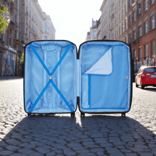 Delsey Anvers Βαλίτσα Μεγάλη 75.5cm Expandable Ροζ