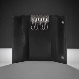 Porsche Design Key Case L Μαύρη Κλειδοθήκη