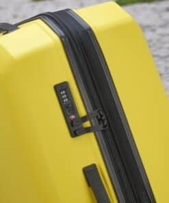 Delsey Anvers Βαλίτσα Μεγάλη 75.5cm Expandable Κίτρινη