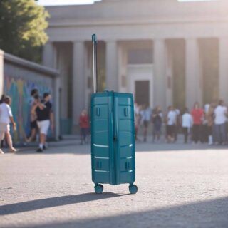 Βαλίτσα Καμπίνας Πετρόλ Cardinal 2016Plus με Αποσπόμενα Ροδάκια