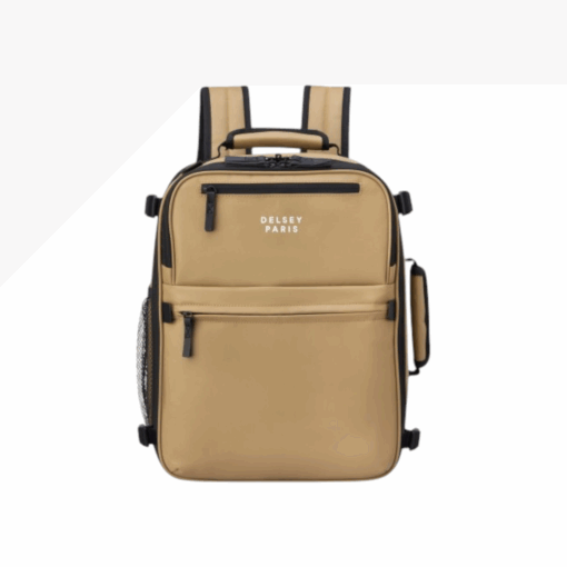 Delsey Σακίδιο Πλάτης Ταξιδίου Maubert 24lt Beige