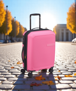 Delsey Anvers Βαλίτσα Καμπίνας Slim 55cm Expandable Ροζ