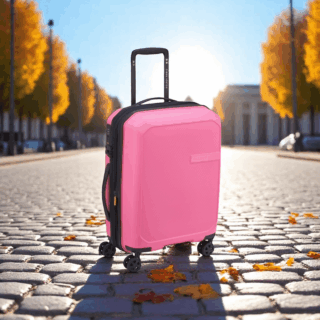 Delsey Anvers Βαλίτσα Καμπίνας Slim 55cm Expandable Ροζ