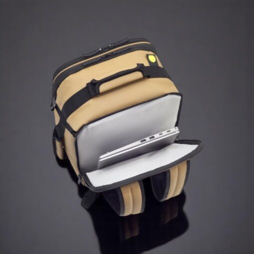 Delsey Σακίδιο Πλάτης Ταξιδίου Maubert 24lt Beige