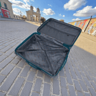 Βαλίτσα Καμπίνας Πετρόλ Cardinal 2016Plus με Αποσπόμενα Ροδάκια